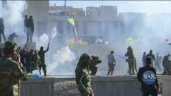 На Новий Рік в Багдаді атакували посольство США. Відео