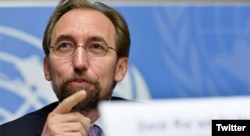 Zeid Ra'ad Al Hussein, alto comisionado de las Naciones Unidas para Derechos Humanos.