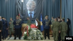 Mimohod pored odra Adema Demaćija, u Prištini, Kosovo, 27. jula 2018.