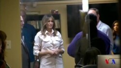 Melania Trump à la frontière avec le Mexique