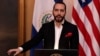 El presidente de El Salvador, Nayib Bukele, que su país no tiene las capacidades para poder recibir solicitantes de asilo enviados por Estados Unidos, como lo ha hecho con Guatemala y Honduras. Foto AP.
