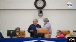 La Asamblea de Nicaragua está controlada por el presidente Daniel Ortega y sus aliados, considerados "partidos zancudos". Foto Houston Castillo, VOA.