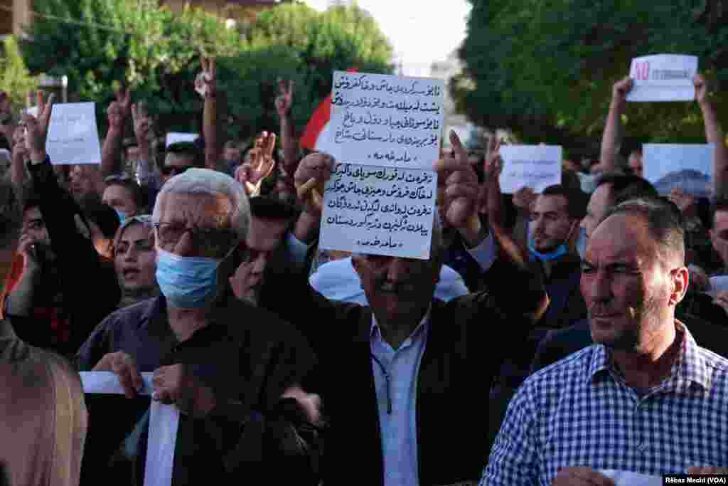 Li Silêmaniyê Xwepêşandan li Dij Leşkerkêşiya Tirkiyê