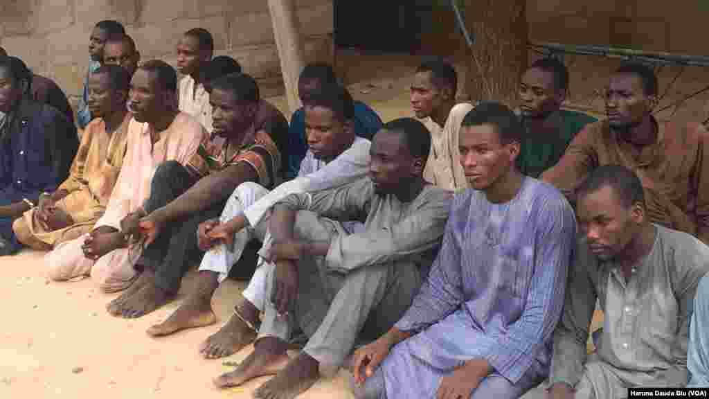 Wasu Daga Cikin 'Yan Boko Haram Da Suka Sace 'Yan Matan Makarantar Chibok, Yuli 19, 2018