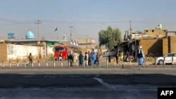 Kandahar , Afghanistan , Shiite mosque , Blast , explosion