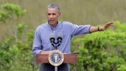 Obama: Iqlimdagi salbiy o'zgarishlarni inkor etish davri o'tdi