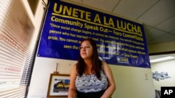 Une immigrante en situation irrégulière à Phoenix, dans l'Arizona