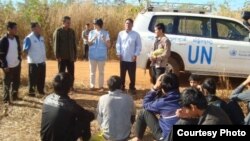 ជន​ភៀស​ខ្លួន​ជនជាតិ​ចារ៉ាយ​វៀតណាម​​ទាំង​១៣​នាក់​បាន​លាក់​ខ្លួន​ក្នុង​ព្រៃ​នៃ​ខេត្ត​រតនគីរី​ចាប់​តាំង​ពី​ខែ​តុលា​ឆ្នាំ​២០១៤​មក​ម្ល៉េះ ​មុន​ពេល​អង្គការ​សហ​ប្រជាជាតិ​ទទួល​បាន​ពួក​គេ​នៅ​ចុង​ខែ​ធ្នូ​ឆ្នាំ​ដដែល។​​