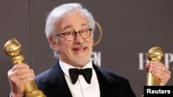 Steven Spielberg a bikin Golden Globes