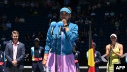 ثانیہ مرزا کے گرینڈ سلیم کریئر کا یہ آخری میچ تھا۔ ثانیہ نے میچ کی فاتح برازیلین جوڑی کو مبارک باد پیش کی اور ان کی جانب سے پیش کردہ کھیل کی تعریف بھی کی۔