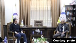 نوێنەری فەرەنسا لە ئۆفیسی پەیوەندییە دەرەوەییەکانی بەڕێوەبەرایەتی خۆسەر