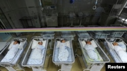 རྒྱ་ནག་གི་བྱིས་པ་གསར་སྐྱེས།