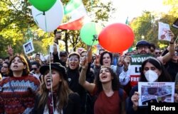 تظاهرات همبستگی ایرانیان در برلین، آلمان. شنبه ٣٠ مهر ۱۴۰۱