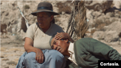 Fotograma de la película "Utama", del director Alejandro Loayza. 