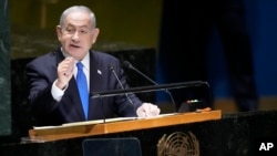 بنیامین نتانیاهو، نخست‌وزیر اسرائیل.