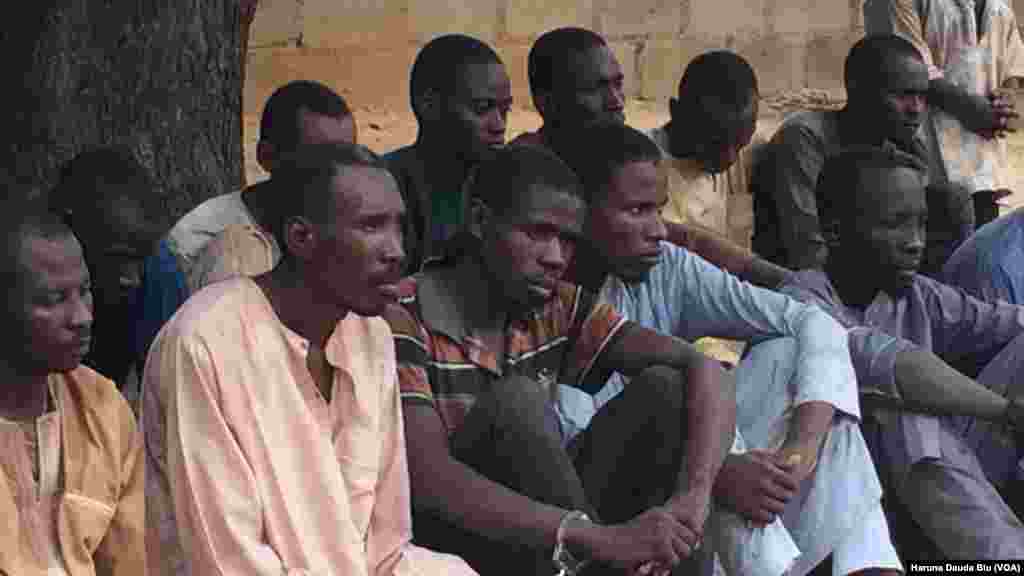 Wasu Daga Cikin 'Yan Boko Haram Da Suka Sace 'Yan Matan Makarantar Chibok, Yuli 19, 2018