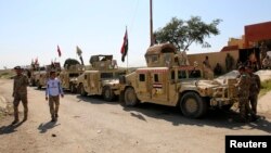 Iroq qo'shinlari. Bag'dod yaqini. 1-mart, 2015.