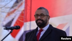 资料照片：英国外交大臣詹姆斯·克莱弗利。