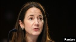 美國國家情報總監埃夫麗爾·海恩斯2023年3月8日出席參議院情報委員會年度安全威脅聽證會。