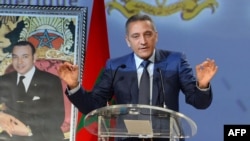 Moulay Hafid Elalamy, le président du comité de candidature du Maroc au Mondial 2026, à Marrakech, au Maroc, le 8 avril 2015.