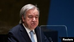 Archivo - El Secretario General de las Naciones Unidas, Antonio Guterres, en la Sede de las Naciones Unidas en la ciudad de Nueva York, EE. UU., el 29 de marzo de 2023