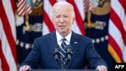 Predsjednik Joe Biden obraća se iz Bijele kuće, 7. novembra 2024. godine. (Foto: AFP/Saul Loeb)