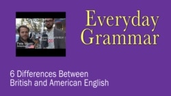 6 Differences between British and American English