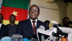 Maurice Kamto, président du MRC, à Washington