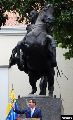 El líder opositor venezolano Juan Guaidó.