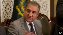 د پاکستان د بهرنیو چارو وزیر شاه محمود قریشي