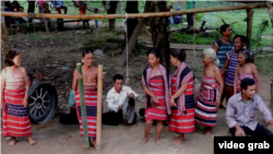 A picture screenshot from the documentary video “Our Tribe-Our Heritage.”