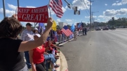 Pred bolnicom tokom predsednikovog lečenja
