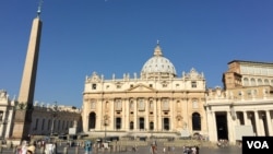 资料照片：梵蒂冈圣伯多禄广场(又译圣彼得广场)