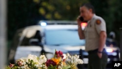 Mesto masovne pucnjave u mestu Tauzend Ouks u Kaliforniji.