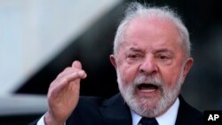 巴西總統盧拉·達席爾瓦（Luiz Inacio Lula da Silva）4月12日抵達中國訪問。（美聯社）