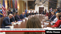 جلسه دولت آمریکا در روز سه‌شنبه چهارم شهریور