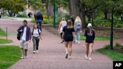 Indiana universiteti talabalari, Blumington, Indiana shtati, 2021-yil, 14-oktabr