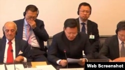 中國代表團團長于建華