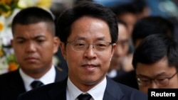 资料照：中国国务院港澳办主任张晓明