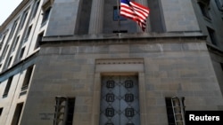 Здание министерства юстиции США в Вашингтоне (архивное фото)