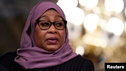 Rais wa Tanzania Samia Suluhu Hassan Aprili 15, 2022