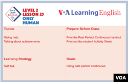 Let’s Learn English - Level 2 - Lesson 25