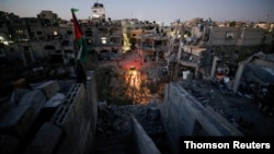 Srušene kuće u Gazi