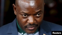 Rais wa Burundi Pierre Nkurunziza 