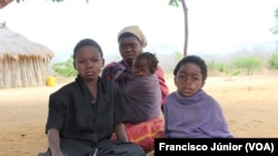 Famílias afectada pela seca em Moçambique