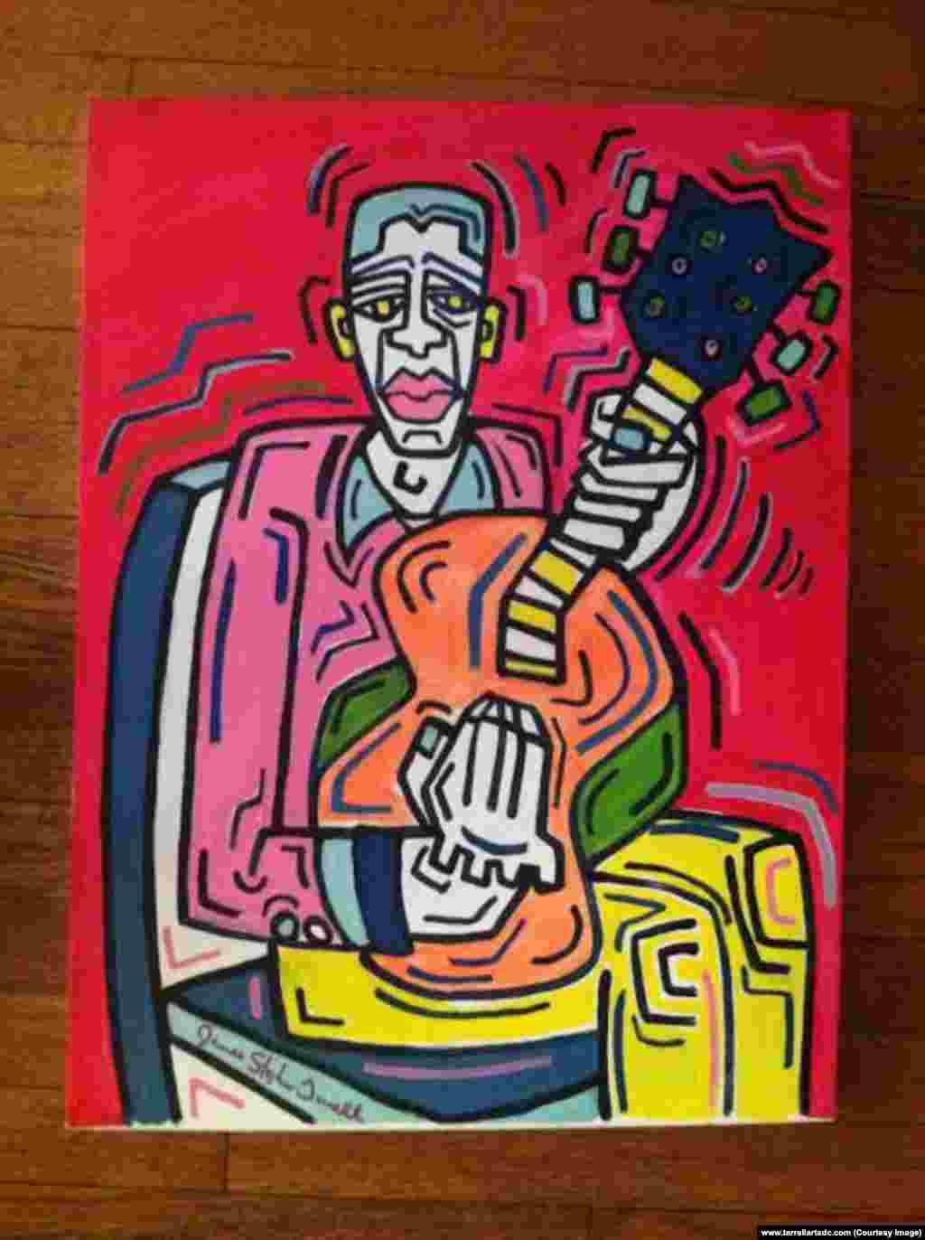 Guitarist by James Terrell