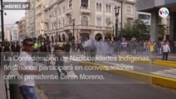 VIDEO: Continúan los disturbios en Ecuador