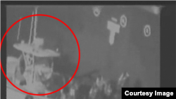 美國中央司令部6月13日公佈視頻，顯示伊朗參與了對一艘郵輪的攻擊。