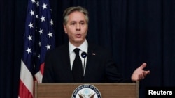 آنتونی بلینکن، وزیر خارجه ایالات متحده. 
