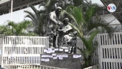 Venezuela: los nombres de 31 niños muertos en hospital pediátrico quedan inmortalizados en un mural